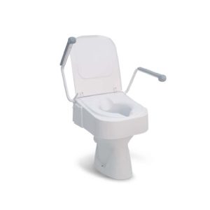 Toilettensitzerhöhung mit Armlehnen Drive Medical TSE 150, weiß