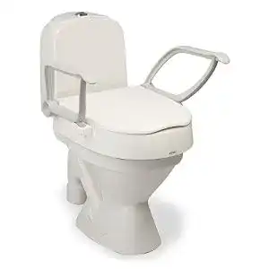 Toilettensitzerhöhung mit Armlehnen