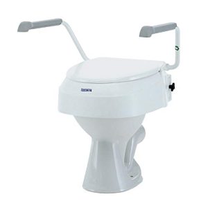 Toilettensitzerhöhung mit Armlehnen Invacare Aquatec 900