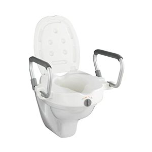 Toilettensitzerhöhung mit Armlehnen WENKO Secura, Kunststoff