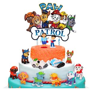 Tortenfiguren mohito 13PCS Paw Patrol Deko Mini Figuren