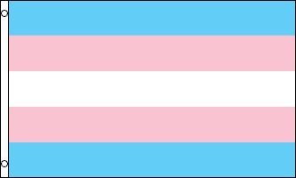 Trans-Flagge AZ FLAG Flagge Regenbogen Transgender 90x60cm