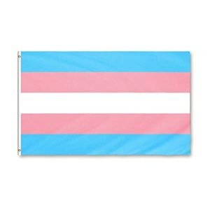 Trans-Flagge Star Cluster 90 x 150 cm LGBT/Transgender
