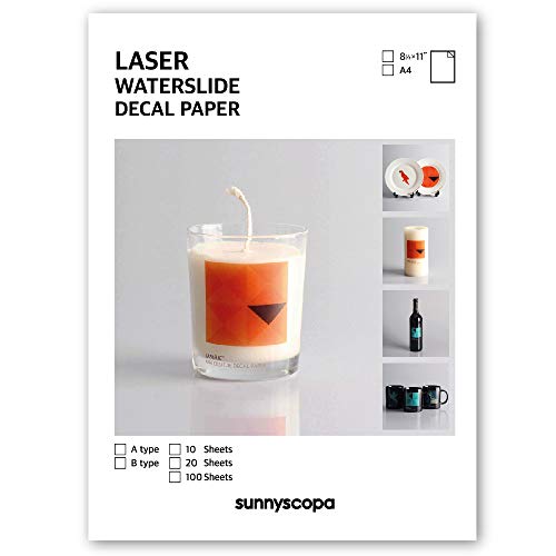 Transferfolie Laserdrucker Sunnyscopa Wasserschiebefolie