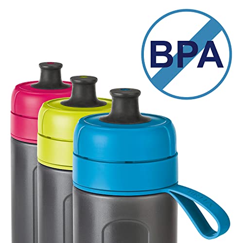 Trinkflasche mit Filter Brita Wasserfilter-Flasche Active Lime