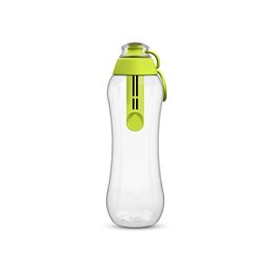 Trinkflasche mit Filter PearlCo, 0,5 Liter grün Wasserflasche