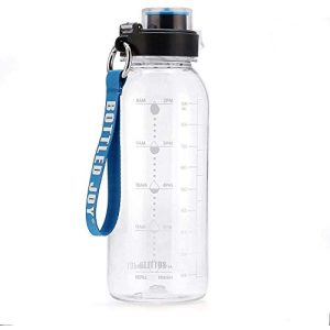 Trinkflasche spülmaschinenfest GHONLZIN Wasserflasche 1L