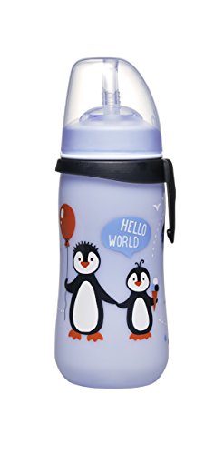 Die beste trinkhalmflasche nip strohhalmbecher straw cup 330 ml pinguin Bestsleller kaufen