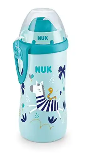 Trinkhalmflasche NUK Flexi Cup Trinklernflasche Chamäleon Effekt