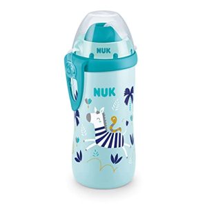 Trinkhalmflasche NUK Flexi Cup Trinklernflasche Chamäleon Effekt