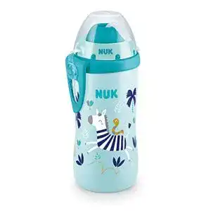Trinkhalmflasche NUK Flexi Cup Trinklernflasche Chamäleon Effekt