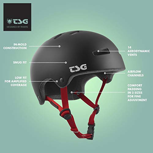 TSG-Helm TSG Erwachsene Superlight Solid Color Helm