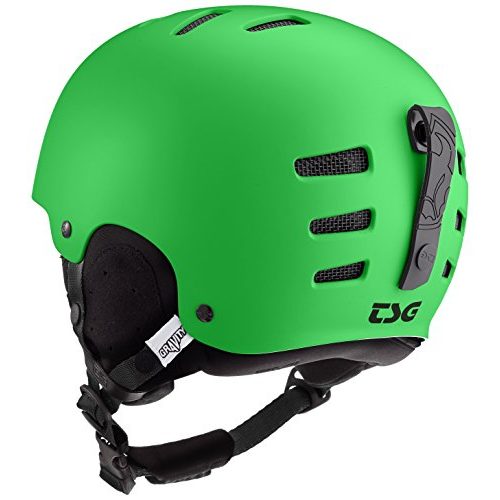 TSG-Helm TSG Gravity Solid Color Helm, Satin Lime Green, S/M