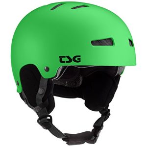 TSG-Helm TSG Gravity Solid Color Helm, Satin Lime Green, S/M