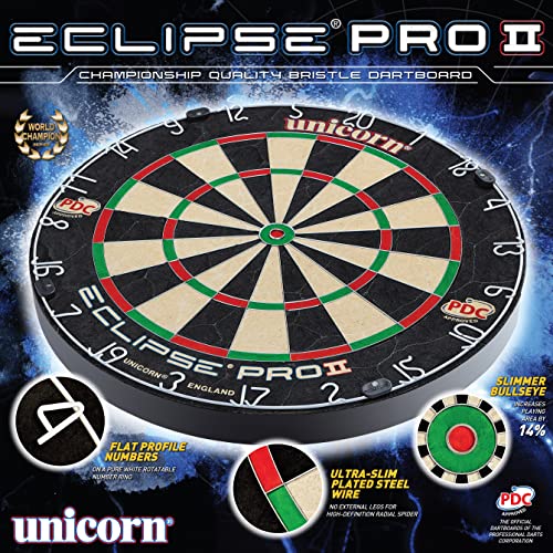 Unicorn-Dartscheibe Unicorn Eclipse Pro 2 Bristle Dartboard