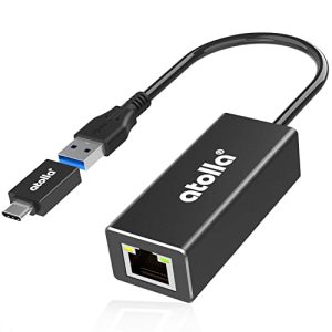USB-C-Ethernet-Adapter atolla USB LAN Adapter, Aluminium
