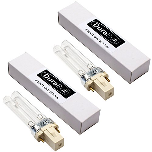 UVC-Lampe DuraBulb Ersatz UV (Ultra Violet), Twin Pack 5W