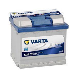 Varta-Autobatterien Varta Blue Dynamic, C22, 12 V, 52 Ah, 470 A