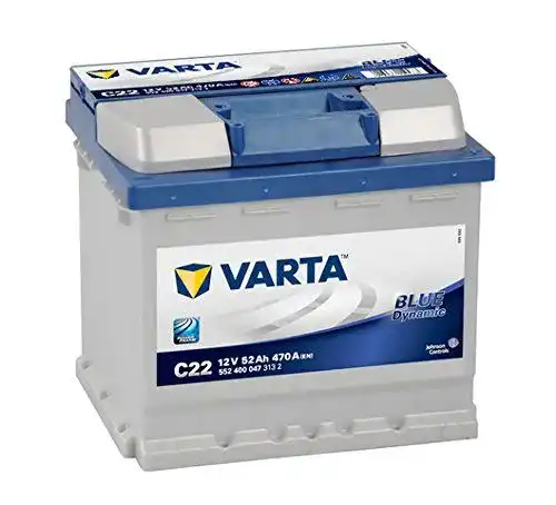 Varta-Autobatterien Varta Blue Dynamic, C22, 12 V, 52 Ah, 470 A