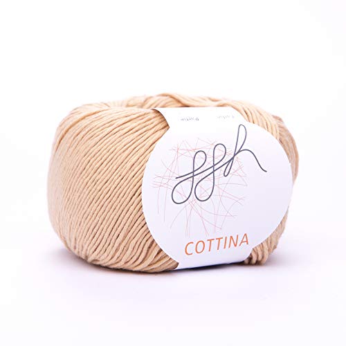 Vegane-Wolle ggh Cottina 100% Baumwolle 50g Farbe 033