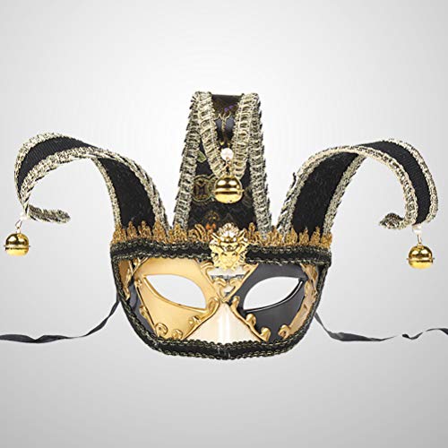 Venezianische Maske BESTOYARD Herren Halbe Gesichtsmaske