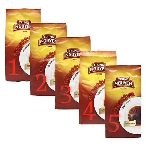 Vietnamesischer Kaffee TRUNG NGUYEN 5er Probierset