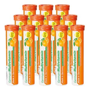 Vitamin-Brausetabletten Multivitamin 12×20 Stk. Orange