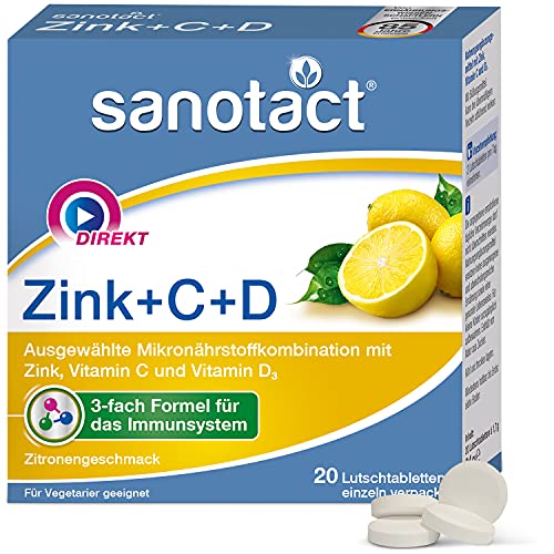Die beste vitamine hochdosiert sanotact zinkcd 20 zink lutschtabl Bestsleller kaufen