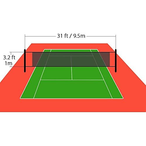 Volleyballnetz JSHAHA Olympic Standardgröße 9.5m x 1m