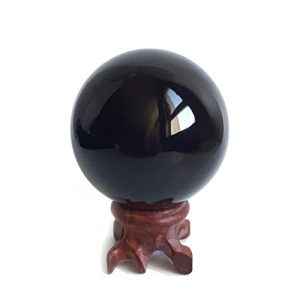 Wahrsagerkugel Mina Heal Obsidian-Kristallkugel 5,6 cm