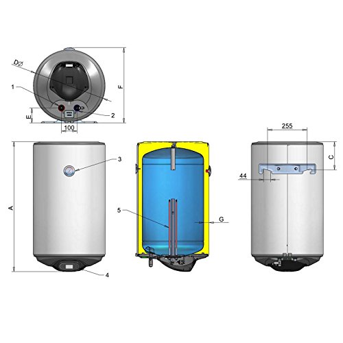 Warmwasserspeicher 50 Liter G2 Energy Systems Smart Control