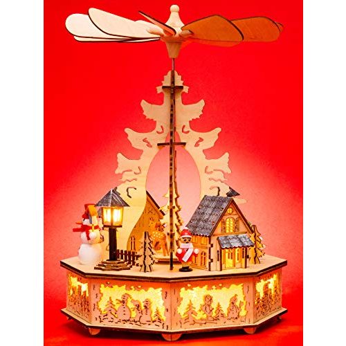 Die beste weihnachtspyramide sikora weihnachtswelt sikora p33 led holz Bestsleller kaufen
