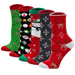 Weihnachtssocken LOFIR Bunte Lustige Socken Damen