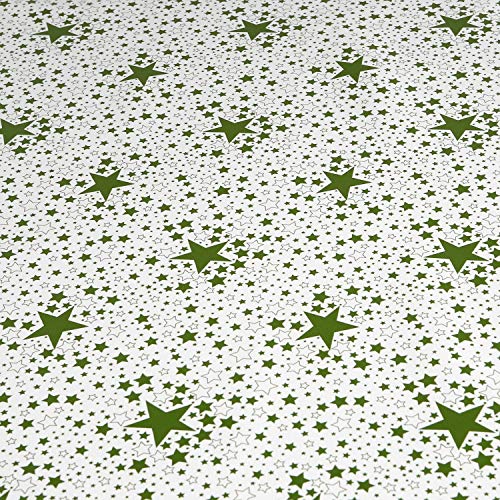 Weihnachtstischdecke Staboos Sternen Wachstischdecke 140×220