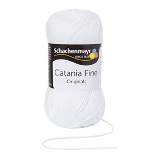 Weisse-Wolle MyOma Weiß Catania Fine Fb 1000 Baumwolle