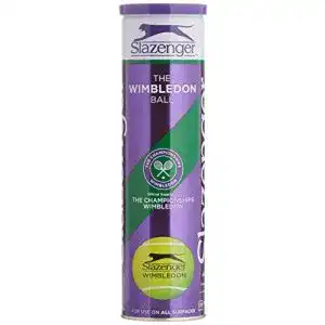 Wilson-Tennisbälle Slazenger Wimbledon 4 Tennisbälle, Gelb