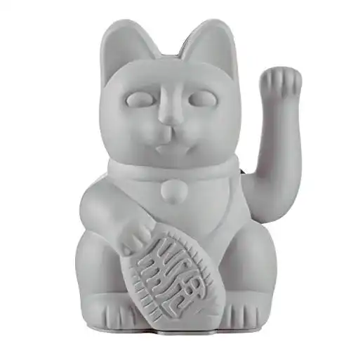 Winkekatze DONKEY Products, Lucky Cat Grey