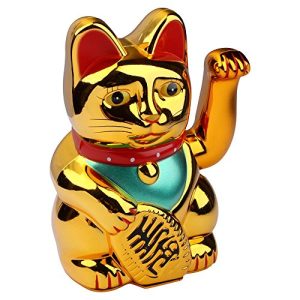 Winkekatze Schramm ® Gold Meneki Neko Winke Katze