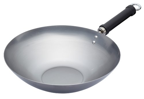 Die beste wok carbonstahl world of flavors kitchencraft 30 cm Bestsleller kaufen
