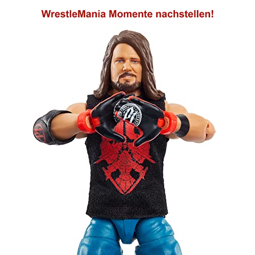 WWE-Figuren WWE HDD83 AJ Styles WrestleMania Elite Kollektion