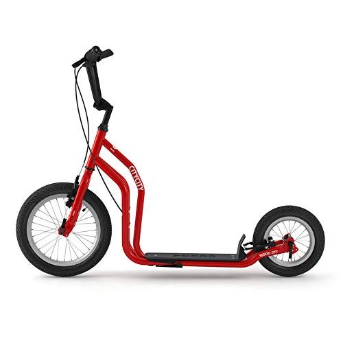 Die beste yedoo tretroller yedoo city scooter runrun 16 12 zoll rot Bestsleller kaufen