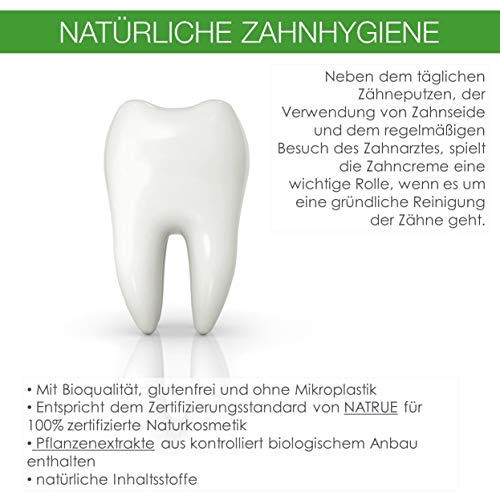 Zahnpasta ohne Mikroplastik LOGONA Naturkosmetik LOGODENT