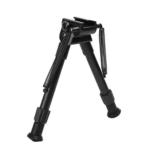 Zweibein MEROURII Tactical Gewehr Plastik, Teleskophalterung