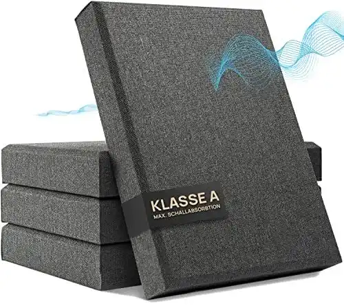 Akustikplatte UNITURE ® 4er Set Schallabsorber, 30x40x6 cm