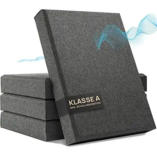 Akustikplatte UNITURE ® 4er Set Schallabsorber, 30x40x6 cm