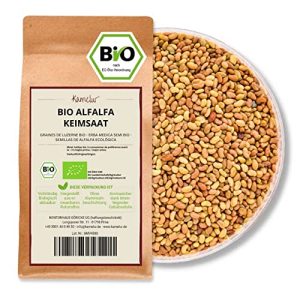 Alfalfa Kamelur 1kg BIO Sprossen Samen, Luzerne Samen BIO