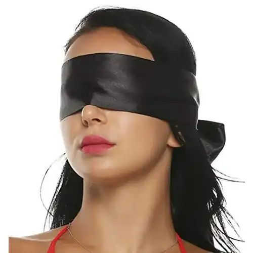 Augenbinde Xocity/Love Xocity spielsatin Augenmaske, schwarz