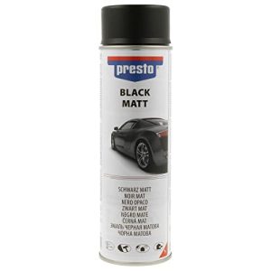 Autolack-Spray Presto 428955 Universal schwarz matt 500 ml