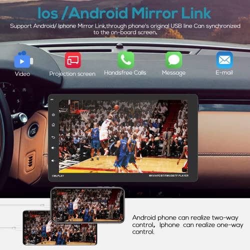 Autoradio Apple-Carplay Rimoody 9 Zoll Touchscreen Autoradio