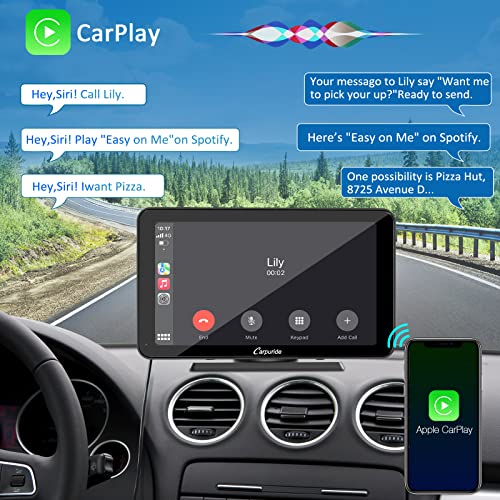 Autoradio mit Android-Auto CARPURIDE mit Navi, 7 Zoll